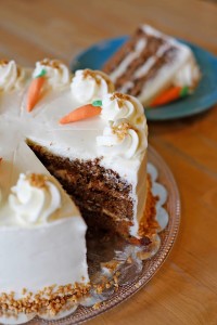 Receta carrot cake de La Más Bonita