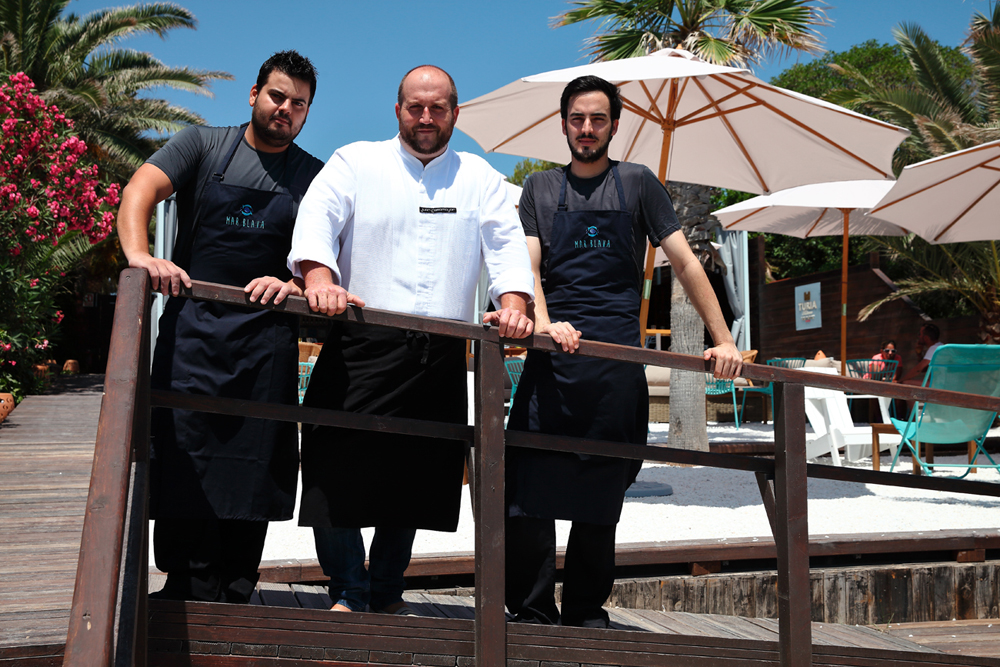 El restaurante Mar Blava está ubicado en la playa Mar Xica de Benicarló (Castellón)