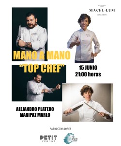 Alejandro Platero y MariPaz Marlo, de Top Chef, cocinan a 4 manos en el restaurante Macel·lum
