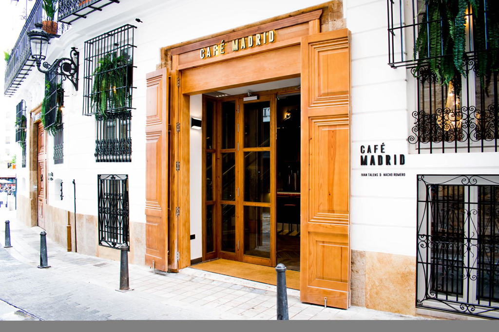 Café Madrid en Valencia.